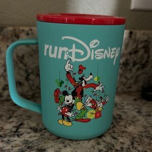 RunDisney holiday Christmas Corkcicle mug, new